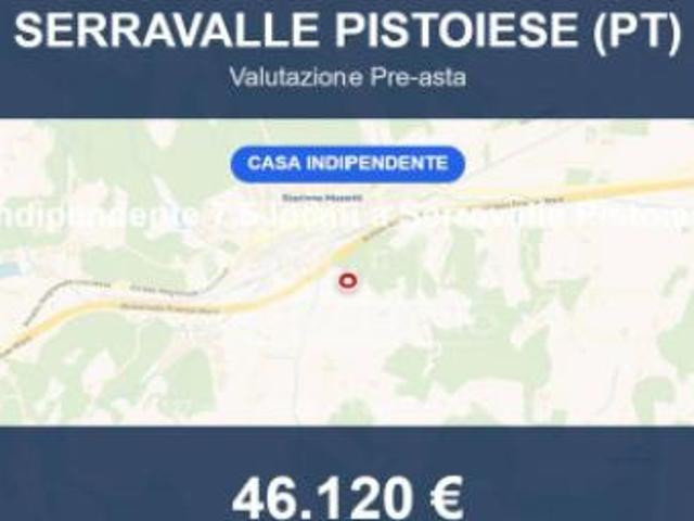 Immobile in asta di 127 m con più di 5 locali in vendita a Serravalle Pistoiese