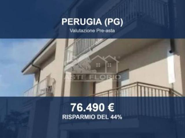 Immobile in asta di 124 m con più di 5 locali e box auto in vendita a Perugia