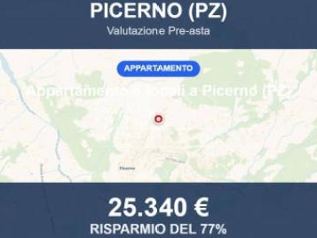 Immobile in asta di 125 m con più di 5 locali e box auto in vendita a Picerno
