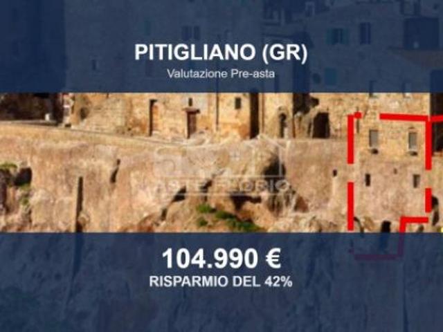 Immobile in asta di 125 m in vendita a Pitigliano