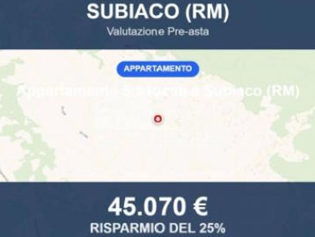 Immobile in asta di 125 m in vendita a Subiaco