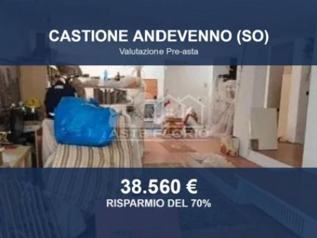 Immobile in asta di 126 m, box auto in vendita a Castione Andevenno