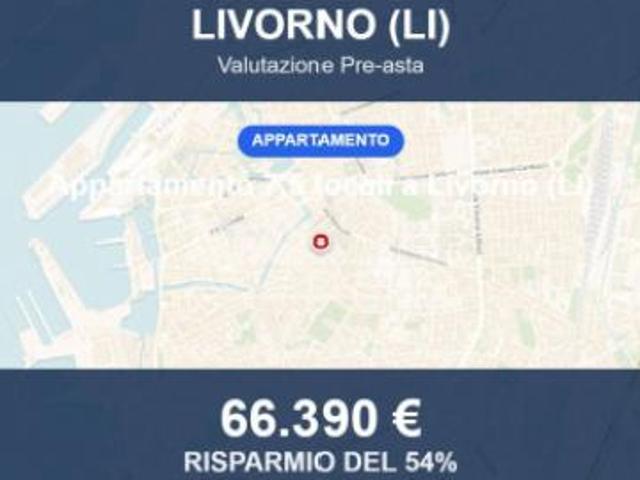 Immobile in asta di 126 m con più di 5 locali in vendita a Livorno