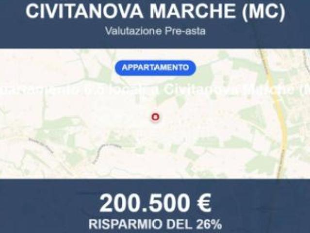 Immobile in asta di 128 m con più di 5 locali in vendita a Civitanova Marche