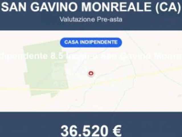 Immobile in asta di 128 m con più di 5 locali in vendita a San Gavino Monreale
