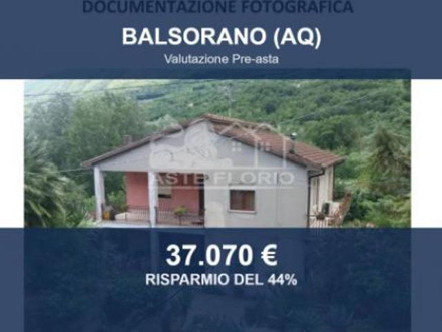 Immobile in asta di 128 m in vendita a Balsorano