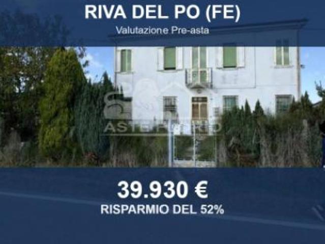 Immobile in asta di 129 m, box auto in vendita a Riva del Po