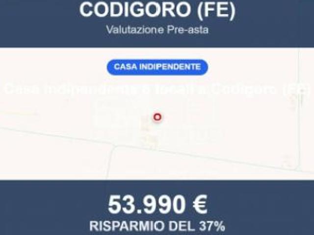 Immobile in asta di 129 m con più di 5 locali e box auto in vendita a Codigoro