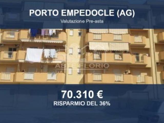 Immobile in asta di 129 m con più di 5 locali e box auto in vendita a Porto Empedocle