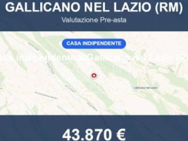 Immobile in asta di 129 m in vendita a Gallicano nel Lazio