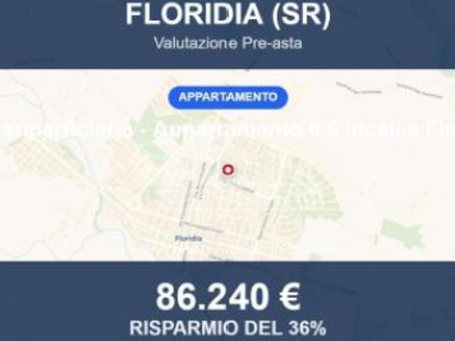 Immobile in asta di 130 m, box auto in vendita a Floridia
