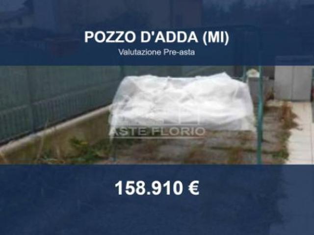 Immobile in asta di 130 m, box auto in vendita a Pozzo d'Adda