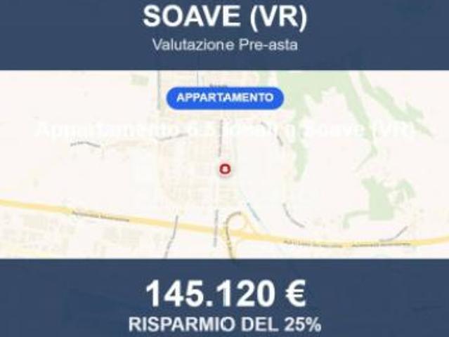 Immobile in asta di 130 m, box auto in vendita a Soave