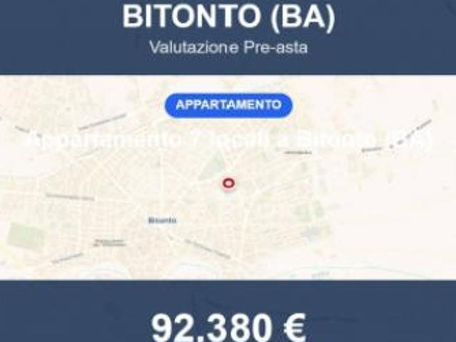 Immobile in asta di 130 m con più di 5 locali in vendita a Bitonto