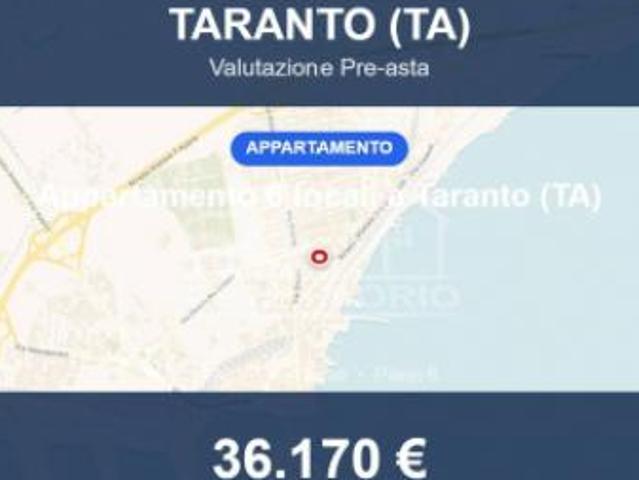 Immobile in asta di 130 m con più di 5 locali in vendita a Taranto