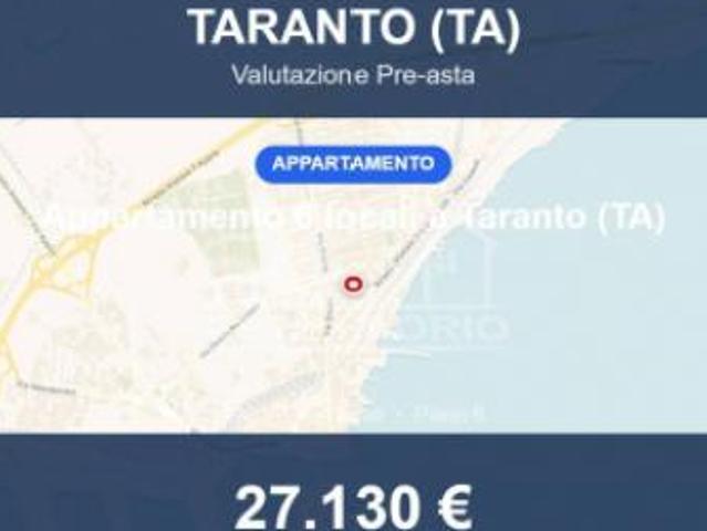 Immobile in asta di 130 m con più di 5 locali in vendita a Taranto