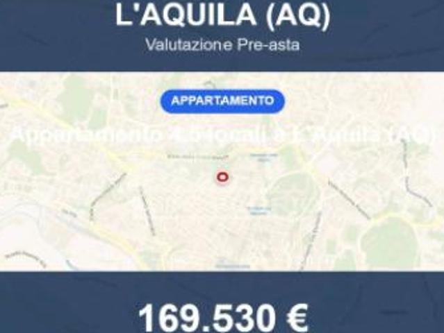 Immobile in asta di 130 m in vendita a L'Aquila
