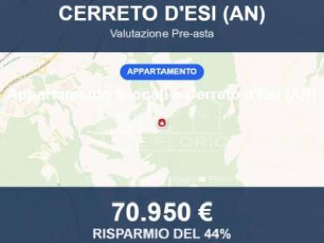 Immobile in asta di 131 m, box auto in vendita a Cerreto d'Esi