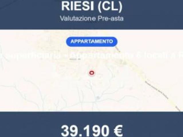 Immobile in asta di 131 m, box auto in vendita a Riesi