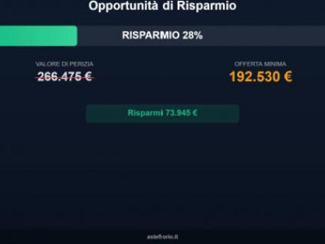 Immobile in asta di 131 m, box auto in vendita a Sulbiate