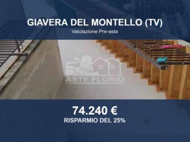 Immobile in asta di 132 m, box auto in vendita a Giavera del Montello