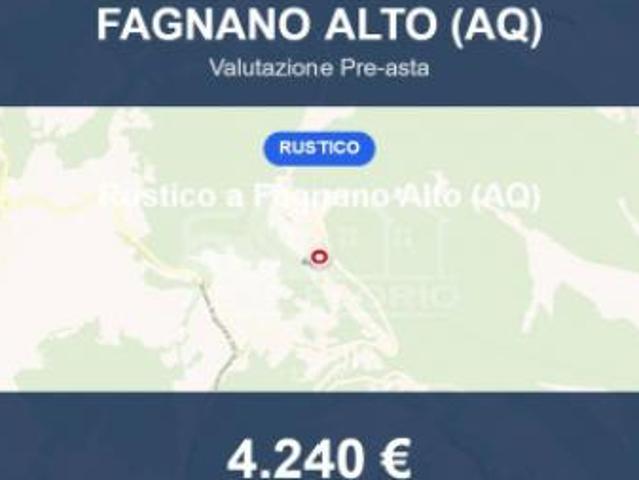 Immobile in asta di 132 m in vendita a Fagnano Alto