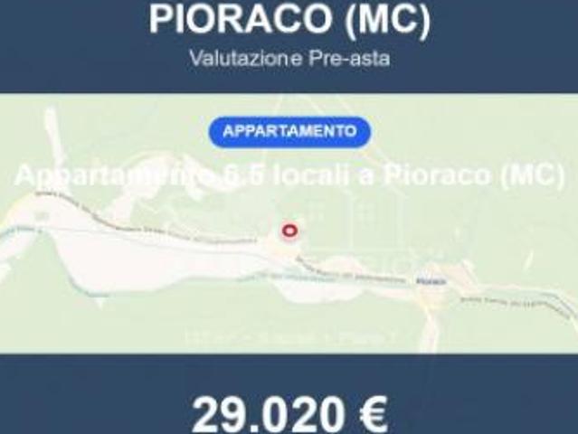 Immobile in asta di 137 m, box auto doppio in vendita a Pioraco