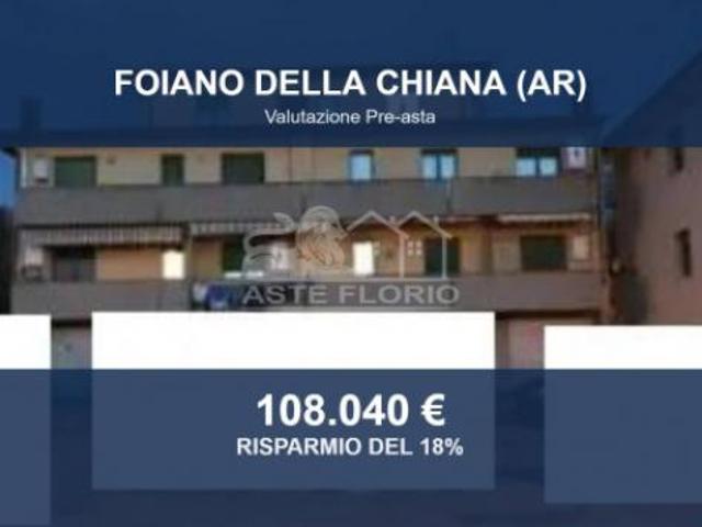 Immobile in asta di 137 m, box auto in vendita a Foiano della Chiana