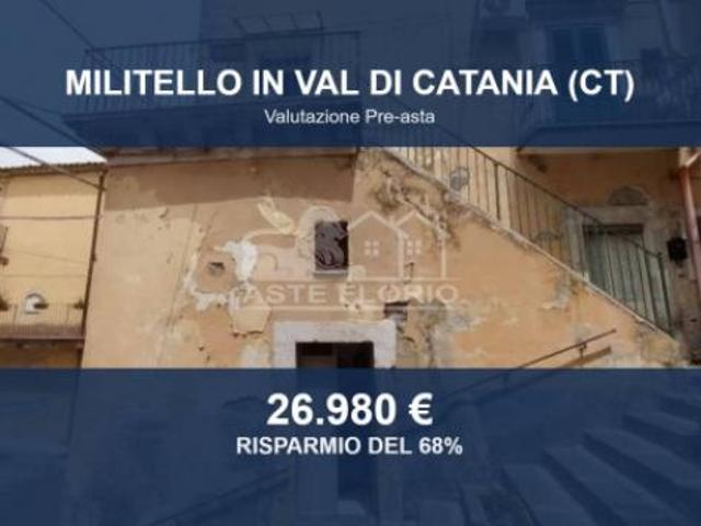 Immobile in asta di 137 m con più di 5 locali in vendita a Militello in Val di Catania