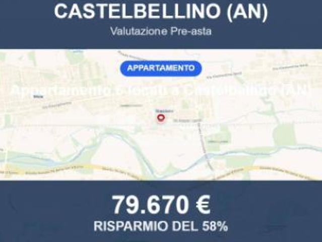 Immobile in asta di 134 m, box auto doppio in vendita a Castelbellino
