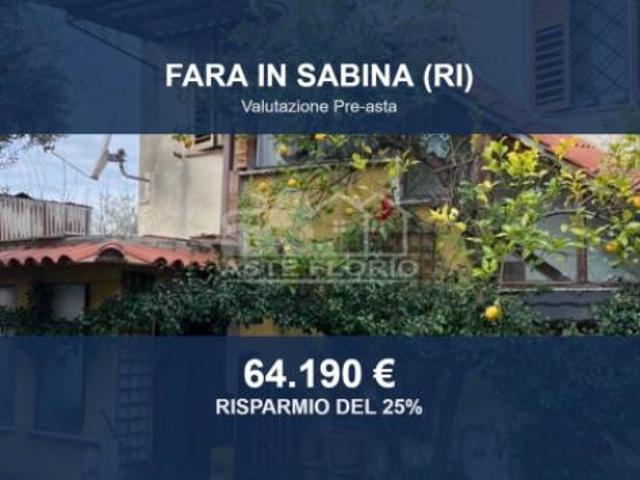 Immobile in asta di 135 m con più di 5 locali in vendita a Fara in Sabina