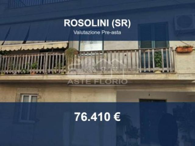 Immobile in asta di 138 m, box auto in vendita a Rosolini