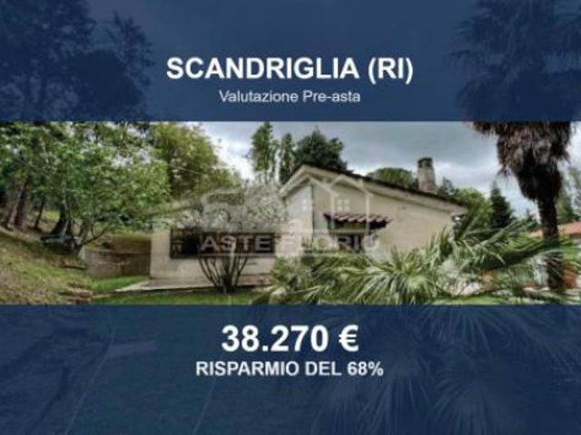 Immobile in asta di 138 m con più di 5 locali e box auto in vendita a Scandriglia