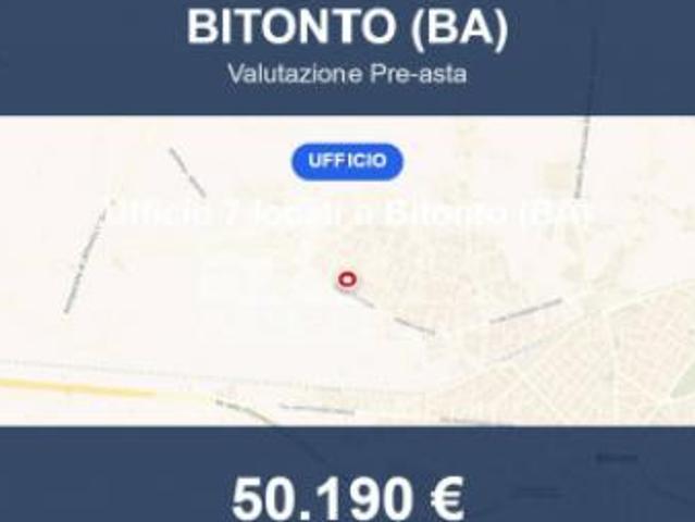 Immobile in asta di 13 m con più di 5 locali in vendita a Bitonto