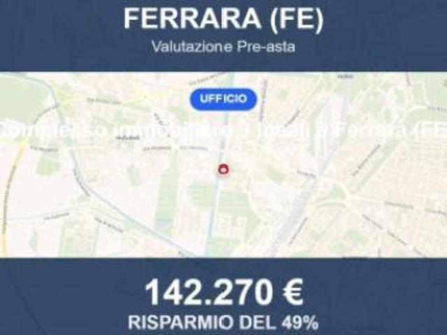 Immobile in asta di 242 m con più di 5 locali in vendita a Ferrara