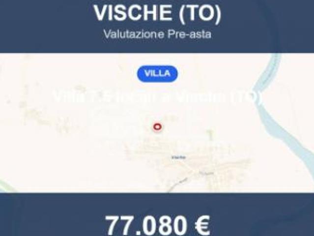 Immobile in asta di 245 m con più di 5 locali e box auto in vendita a Vische