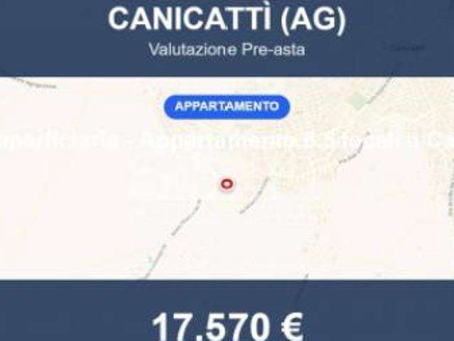 Immobile in asta di 24 m con più di 5 locali e box auto in vendita a Canicattì