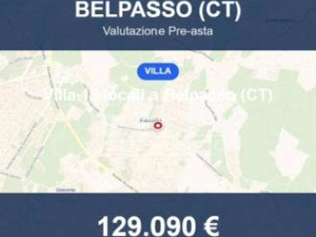 Immobile in asta di 254 m con più di 5 locali e box auto in vendita a Belpasso