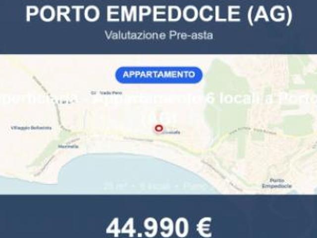 Immobile in asta di 25 m con più di 5 locali in vendita a Porto Empedocle