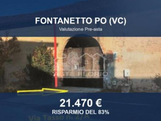 Immobile in asta di 263 m in vendita a Fontanetto Po