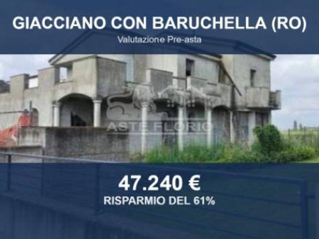 Immobile in asta di 267 m con più di 5 locali e box auto in vendita a Giacciano con Baruchella