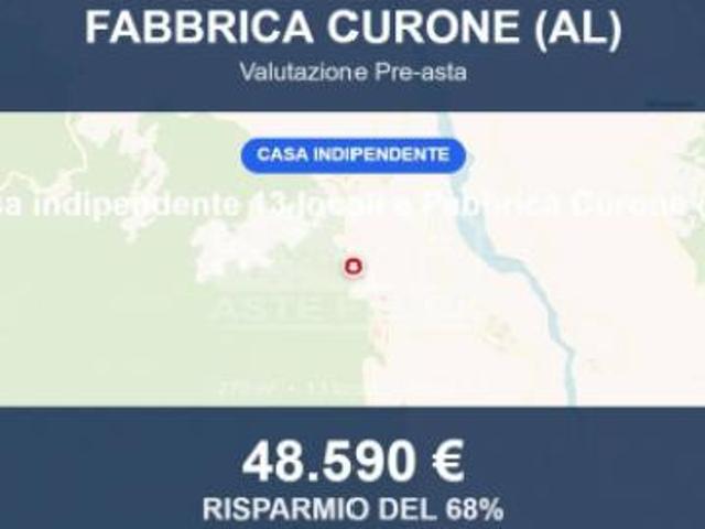 Immobile in asta di 270 m con più di 5 locali e box auto doppio in vendita a Fabbrica Curone