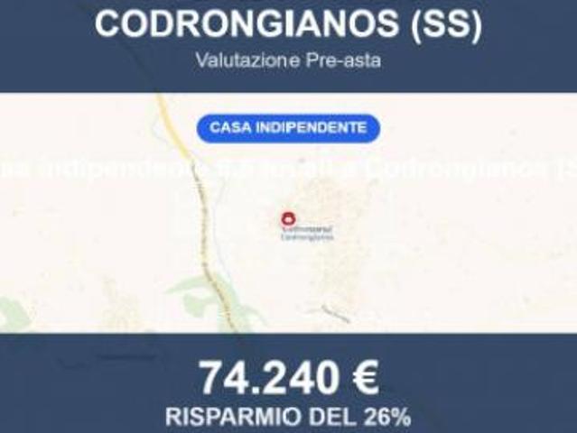 Immobile in asta di 270 m con più di 5 locali in vendita a Codrongianos