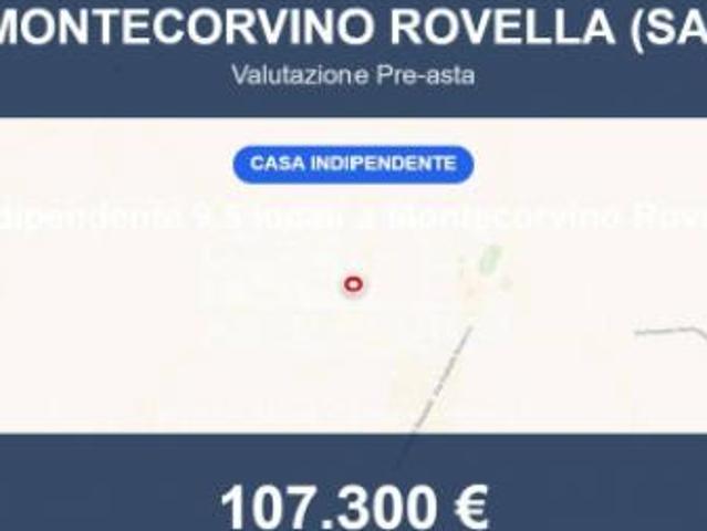 Immobile in asta di 272 m, box auto in vendita a Montecorvino Rovella