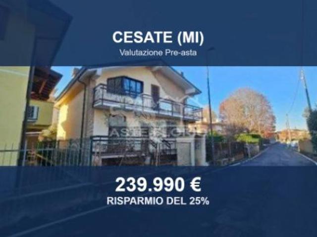 Immobile in asta di 274 m con più di 5 locali e box auto doppio in vendita a Cesate