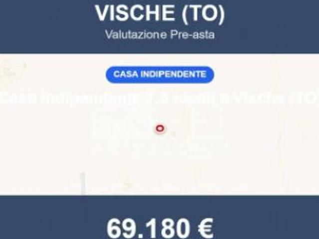 Immobile in asta di 278 m con più di 5 locali e box auto in vendita a Vische