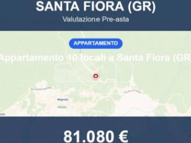 Immobile in asta di 280 m con più di 5 locali e box auto in vendita a Santa Fiora