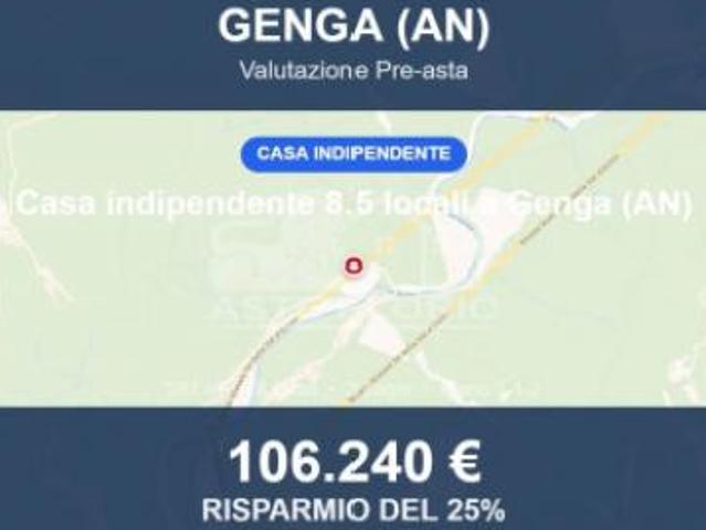 Immobile in asta di 287 m, box auto in vendita a Genga