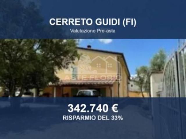 Immobile in asta di 287 m con più di 5 locali e box auto in vendita a Cerreto Guidi