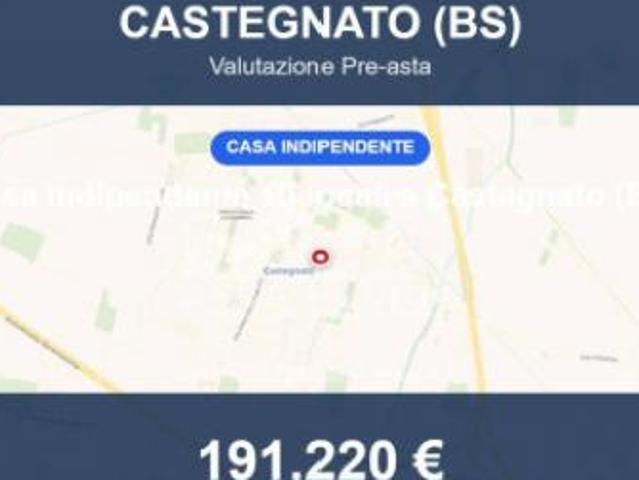 Immobile in asta di 284 m con più di 5 locali e box auto doppio in vendita a Castegnato